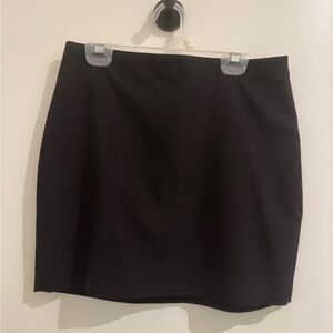 Express Black Pencil Mini Skirt